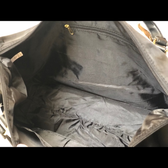 New Sears Nylon Black Tote Strap/Handbag - Picture 7 of 10